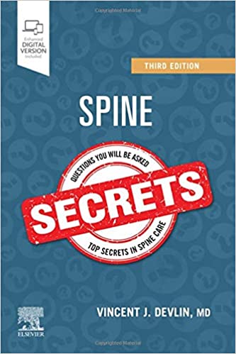 Spine Secrets 3rd Edition 2020 by Vincent J. Devlin