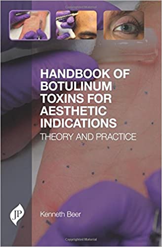 Handbook of Botulinum Toxins for AesThetic indications Theory and Practice 2016 by Kenneth Beer