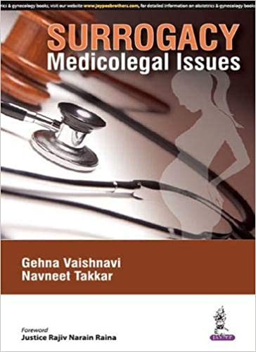 Surrogacy:Medicolegal Issues 1st Edition 2016 by Vaishnavi Gehna