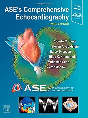 ASE's Comprehensive Echocardiography 3rd edition 2021 by American Society of Echocardiography