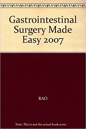 Gastrointestinal Surgery Made Easy With 2 Intractive Cd-Roms 1st Edition By Rao