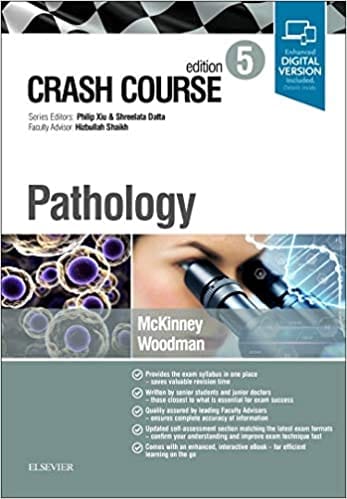 Crash Course Pathology 5th Edition 2019 By McKinney Publisher Elsevier