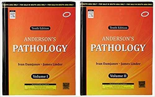 Anderson's Pathology 10th Edition 2 Vol. Set 2014 By Damjanov Publisher Elsevier