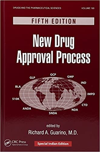 New Drug Approval Process: Accelerating Global Registrations 5th Edition 2017 By Guarino Publisher Taylor & Francis