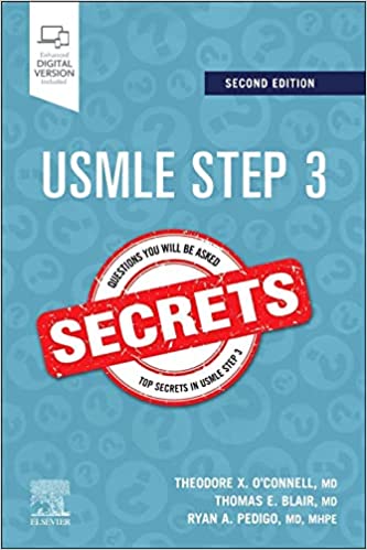 Usmle Step 3 Secrets With Access Code 2nd Edition 2023 By O'Connell T X