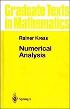 Numerical Analysis South Asia Edition 2019 By Kress R