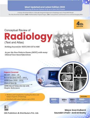 Dr Mayur Arun Kulkarni Conceptual Review Of Radiology Text And Atlas ...