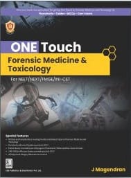 One Touch Forensic Medicine & Toxicology 2023 By J Magendran