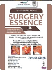 Surgery Essence 10th Reprint Edition 2023 by Pritesh Singh
