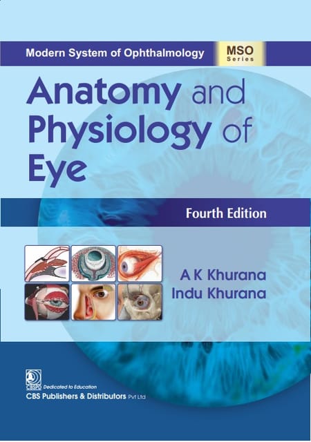 Anatomy and Physiology of Eye 4th Edition 2024 By A K Khurana