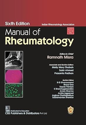 Manual Of Rheumatology 6th Edition 2024 By Ramnath Misra