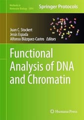 Functional Analysis Of Dna And Chromatin 2014 By Stockert J.C.