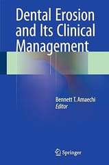 Dental Erosion And Its Clinical Management 2015 By Amaechi B T