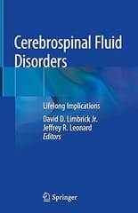 Cerebrospinal Fluid Disorders Lifelong Implications 2019 By Limbrick D D