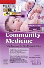 Community Medicine Prep Manual for Undergraduates 4th Edition 2024 By Bhalwar