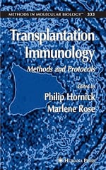 Transplantation Immunology: Methods And Protocols 2006 By Hornick P