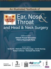 An Illustrated Textbook Of Ear, Nose & Throat And Head & Neck Surgery 2024 By Rakesh Prasad Shrivastav