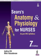 Sear'S Anatomy & Physiology For Nurses As Per Inc Syllabus 2024 By Indira Ck