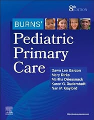 Burns Pediatric Primary Care 8th Edition 2024 By Dawn Lee Garzon