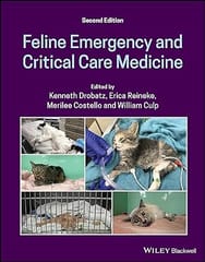 Feline Emergency And Critical Care Medicine 2nd Edition 2023 By Drobatz K J