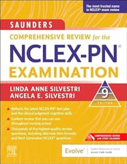 Saunders Comprehensive Review For The Nclex Pn Examination With Access Code 9th Edition 2025 By Silvestri L A
