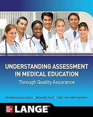 Understanding Assessment In Medical Education Through Quality Assurance  2022 By Malau Aduli