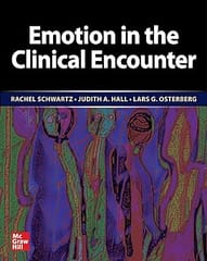 Emotion In The Clinical Encounter  2021 By Hall J A