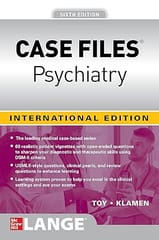 Case Files Psychiatry 6th Edition International Edition 2021 By Toy