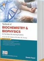 Textbook of Biochemistry and Biophysics for Post Basic BSc. Nursing Students 2024 By Sheela Tiwari