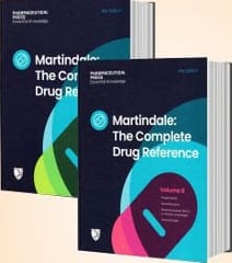 Martindale The Complete Drug Reference Set of 2 Vol 41st Edition 2024 By Alison Brayfield & Catherine Cadart