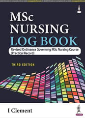 MSc Nursing Log Book 3rd Edition 2024 By I Clement