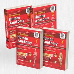 Bd Chaurasias Human Anatomy 10th Edition 2024 (4 Vol Set)