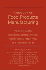 Handbook Of Food Products Manufacturing 2 Vol Set 2007 By Hui Y H
