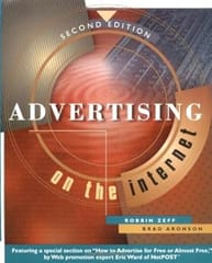 Advertising On The Internet, 2nd Edition 1999 By Zeff R