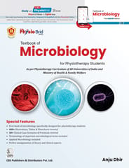 Textbook of Microbiology for Physiotherapy Students 2023 By Anju Dhir