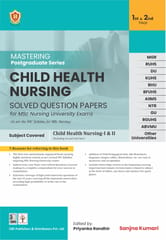 Mastering Postgraduate Series Child Health Nursing 2024 By Sanjana Kumari