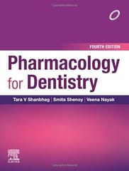Pharmacology For Dentistry 4th Edition 2021 By Shanbhag T V