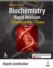 Golden Notes Biochemistry Rapid Revision Handwritten Notes 3rd Edition 2025 By Rajesh Jambhulkar