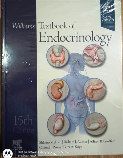 Williams Textbook of Endocrinology 15th Edition 2024 By Shlomo Melmed