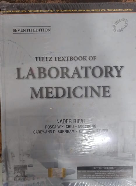 Tietz Textbook Of Laboratory Medicine 7th Edition 2024 By Rifai N