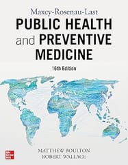 Maxcy Rosenau Last Public Health And Preventive Medicine 16th Edition 2022 By Boulton M L