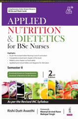 Applied Nutrition & Dietetics For Bsc Nurses 2nd Edition 2025 By Rishi Dutt Avasthi