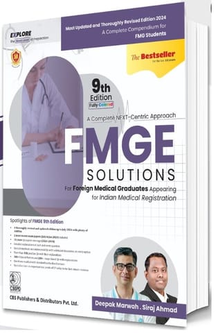 FMGE SOLUTIONS 9th Edition 2025 By Deepak Marwah & Siraj Ahmad