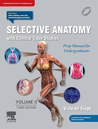 Selective Anatomy: Prep Manual for Undergraduates 3rd Edition Volume 2 2024 By Singh