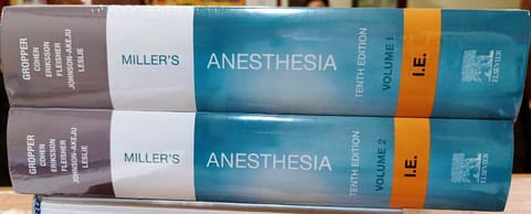 Miller's Anesthesia International Edition 2 Volume Set 10th Edition 2024