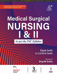 Medical Surgical Nursing I & Ii As Per The Inc Syllabus 3rd Edition 2025 By Dipak Sethi