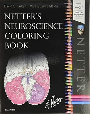 Netters Neuroscience Coloring Book With Access Code 2nd Edition 2025 By Felten D L