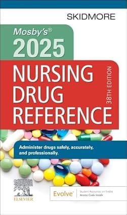 Mosbys 2025 Nursing Drug Reference With Access Code 38th Edition 2025 By Skidmore-Roth L