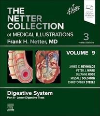 The Netter Collection Of Medical Illustrations Digestive System Part Ii Lower Digestive Tract With Access Code 3rd EditionVolume 9 2025 By Reynolds J C