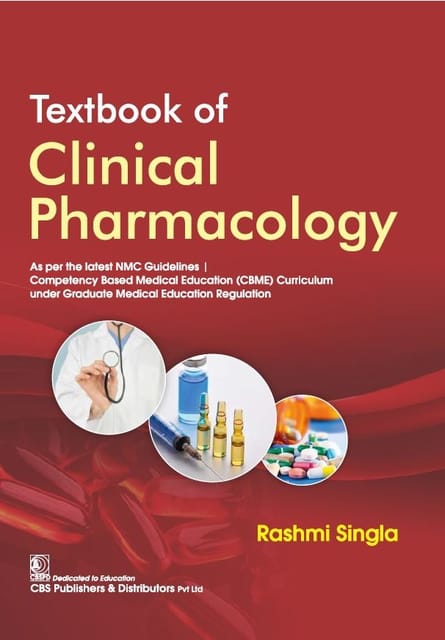 Textbook of Clinical Pharmacology 1st Edition 2025 By Rashmi Singla